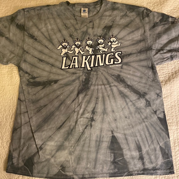 Grateful Dead Other - Grateful Dead L.A. KINGS Unisex Tie-Dye Shirt - BRAND NEW